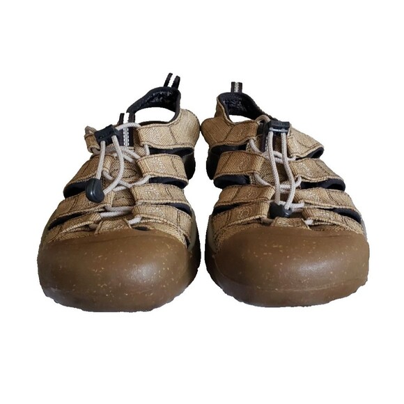 KEEN Newport H2 Hemp Sandals Men\'s Size 11.5 Brown Water Hiking Outdoor Shoes